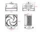 Кулер для процессора ID-Cooling Frozn A410 SE ARGB (FROZN A410 SE ARGB) - изображение 7
