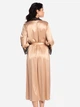 Халат женский летний Effetto Silk Satin S03186 L Бежевый (2000985207782) - изображение 2