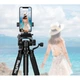 Штатив трипод профессиональный для камеры смартфона видеокамеры NeePho Tripod NP-885О 175 см Black/Черный - изображение 3