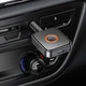 Модулятор Borofone BC55 Suave car, AUX, BT5.3 receiver, 150mAh, 8h, Черный - изображение 8
