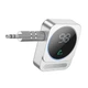 Модулятор Borofone BC52 True way car, AUX, BT5.3 receiver, 250mAh, 12h, Серебристый - изображение 3