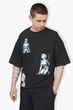Чоловіча футболка "Мотоко" з трьома принтами на нашивках L/XL (8037368) - изображение 1