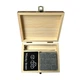 Камни для виски с щипцами в деревянной коробке Whisky Stones 9 шт (LB-23018) - изображение 4