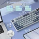 Игровая Беспроводная Механическая Клавиатура ATTACK SHARK K86 Lavender Blue - изображение 4