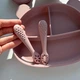Прибори pre-spoon для годування, набір 2 шт дитячі силіконові, колір Бежевий - изображение 3