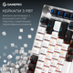 Клавиатура беспроводная GamePro Asgard Valhalla MK160W Pro 75% RGB Wireless/Bluetooth/USB White - изображение 9