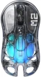 Миша GravaStar Mercury M2, BT/WL/USB-A, RGB, чорно-прозорий - изображение 1
