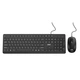 Комплект клавиатура и мышь 2E 2E-MK405UBK MK405 USB-A, EN/UK/RU, чёрный - изображение 1