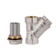 Фильтр для газа Thermo Alliance косой 1/2"ВВ никель очиститель газового потока (600876) - изображение 6
