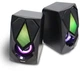 Акустическая система MICROLAB B-25 2.0, USB, LED, черный (643100) - изображение 2