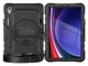 Чехол Carbon Armor Cover Tablet на Samsung Galaxy Tab S10 FE Plus (13.1") / защитный чехол для планшета с ремешком в комплекте / (черный) - изображение 1