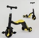 Велосипед дитячий 3в1 JT 10993 (1) Best Scooter, самокат-велобег-велосипед, жовтий, світло, 8 мелодій, колеса PU - зображення 1