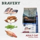 Bravery Herring Adult Cat Sterilized сухой корм для стерилизованных кошек, с сельдью 2 кг - изображение 3