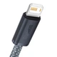 Кабель Baseus Dynamic Series USB - Lightning 2.4A/1m (CALD000416) Slate grey - изображение 2