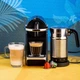 Кавомашина капсульна Nespresso Pixie D62 Dark Blue і Капучинатор (Спінювач молока) AEROCINO 4 Milk frother - зображення 2