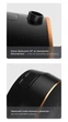 Дозатор сенсорный для жидкого мыла INSPIRE MYX-W1 Black автоматический бесконтактный настенный диспенсер с часами - изображение 5