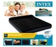 Надувной велюровый матрас с подголовником INTEX 64143 203*152*25см - изображение 1