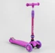 Самокат-велобег детский 3в1 трехколесный BS-26566 (4) Best Scooter, 3 колеса PU со светом, сиденья, амортизаторы, родительская ручка - изображение 2
