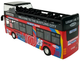 Autobus piętrowy Lean Toys z dźwiękiem i otwieranymi drzwiami 1:32 Czerwony (7323) (5908275998525) - obraz 7