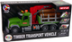 Ciężarówka Lean Toys z dźwigiem do transportu bali drewna z dźwiękiem (12965) (5905323211414) - obraz 1