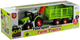 Traktor Lean Toys z otwieraną przyczepą 43 cm Zielony (3553) (5902808156536) - obraz 1