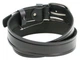 Ремень мужской под джинсы из кожи Skipper черный 4028079 - изображение 3