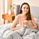 Одеяло зимнее полуторное 140x210 см Nordic Comfort IDEIA антиаллергенное теплое серое 4647933 - изображение 8