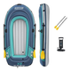 Надувний човен Bestway Hydro-Force Trek X2 Raft 232 x 118 см 61153 (6941607373033) - зображення 1