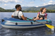 Надувний човен Bestway Hydro-Force Trek X2 Raft 232 x 118 см 61153 (6941607373033) - зображення 7