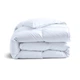 Полуторное одеяло из натурального хлопка 4 сезона в 145х215 WHITE 5152493 - изображение 1