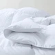 Полуторное одеяло из натурального хлопка 4 сезона в 145х215 WHITE 5152493 - изображение 2