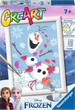 Malowanie po numerach Ravensburger CreArt Cheerful Olaf (4005556202225) - obraz 1