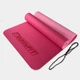 Коврик для йоги и фитнеса EasyFit TPE+TC 6 мм двухслойный розовый-св.розовый 4634936 - изображение 1