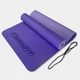 Коврик для йоги и фитнеса EasyFit TPE+TC 6 мм двухслойный сиреневый-св.сиреневый 4634937 - изображение 1