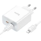 Адаптер сетевой HOCO Type-C to Lightning Cable Leader dual port(2C) charger C108A |2Type-C, 35W/3A, PD/QC| - изображение 9