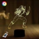 3D ночник "Росомаха" (УВЕЛИЧЕННОЕ ИЗОБРАЖЕНИЕ) + пульт ДУ + сетевой адаптер + батарейки (3ААА) 3DTOYSLAMP - изображение 1
