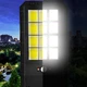 Прожектор LL 612 уличный с солнечной панелью и пультом влагозащищенный светильник с сенсором - изображение 7