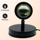 Светодиодная лампа для селфи с эффектом заката sunset Lamp круглая проекционная лампа 16 см - изображение 1