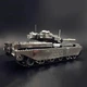 Металлический конструктор Танк Chieftain MK50 1:100. Металлическая сборная 3D модель танка. 3D пазл Танк - изображение 3