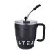 Термокухоль Coffee & Tea з трубочкою чорна HP-14-23B - зображення 1