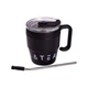 Термокухоль Coffee & Tea з трубочкою чорна HP-14-23B - зображення 3