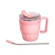 Термокухоль Coffee & Tea з трубочкою рожева HP-14-23P - зображення 3