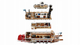 Zestaw klocków LEGO Ideas Parowiec rzeczny 4090 elementów (21356) - obraz 5