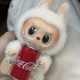 Коллекционная лимитированная фигурка-сюрприз Labubu Лабубу The Monsters, брелок из серии Cola, 17 см - изображение 3