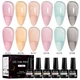 Набор прозрачных гель-лаков MTSSII Jelly Nail Gel "Marrakech Mist", 6 шт - изображение 1