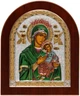 Ікона срібна Ekklesia Неустанної Помочі(Страсна) Богородиця (22,8x27,6 см.) (6788/4WMCCO) - изображение 1