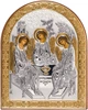 Ікона срібна Ekklesia Свята Трійця (18,2x23 см.) (6824/4) - изображение 1