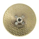 Алмазный диск гальванический Steelring для резки и шлифовки EPDC125 M14x125 (YA88EPDC125) - изображение 1