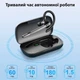 Блютуз гарнітура Bluetooth New Bee M53 бездротова для водія телефону з активним шумопоглинанням подвійний мікрофон кейс із зарядкою навушник у вухо гучний зв'язок Hands Free 24 години роботи вологозахист для розмов в авто - зображення 6