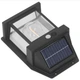 Світильник вуличний настінний з датчиком руху та сонячною панеллю Solar Wall Lamp K-888 - зображення 4
